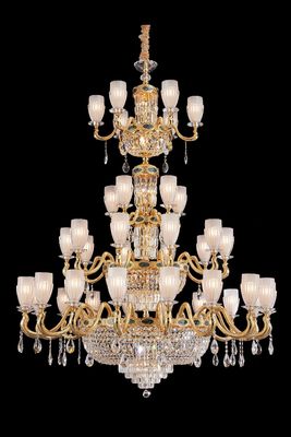 Grands lustres de luxe pour la décoration intérieure haut de gamme