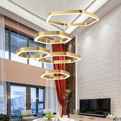 Chandelier de hall commercial ou domestique 12W 18W 24W 31W