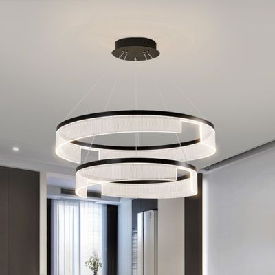Source lumineuse LED Hobby Lobby Lustreur Style moderne avec un pare-lampe acrylique à haute transmission