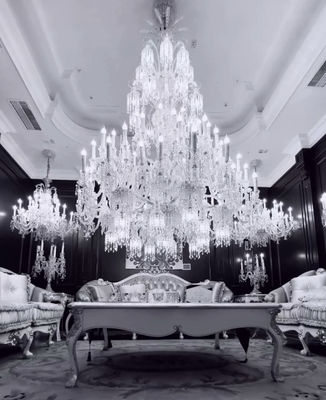 Décoration de la maison Chandelier Cristals Hobby Lobby Chandelier blanc