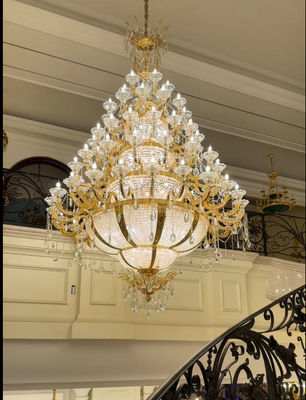 Service personnalisé Lustreur d'entrée de luxe Lustreurs de foyer haut de gamme
