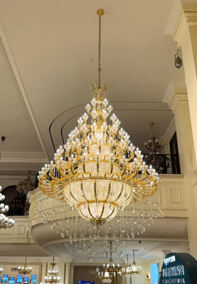 ODM OEM Grand chandelier d'entrée moderne Chandeliers uniques pour le foyer
