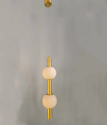 Lumière postmoderne Luxe Longue bande salle à manger Chambre à coucher Bar à côté du lit Hôtel Chandelier décoratif à domicile Lampe suspendue