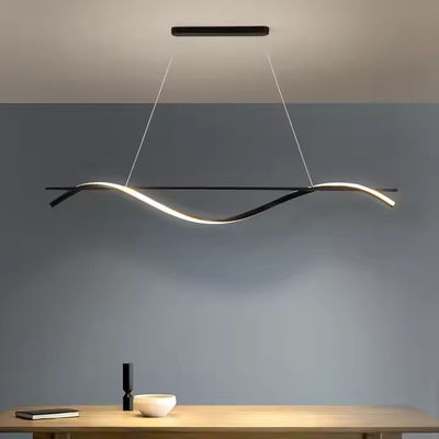 Personnalité créative minimaliste moderne simple maison LED barre de table une parole longue barre
