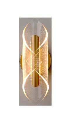 Lampe murale de chevet de lit lampe murale de salon à LED moderne et simple lampe murale acrylique