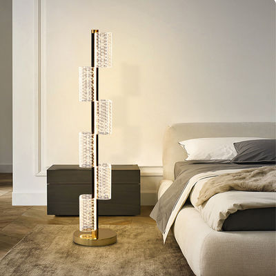 Lampe de sol de luxe chambre de modèle chambre d'étude salon mode télécommande en ligne célébrité moderne bar lampe de sol à LED