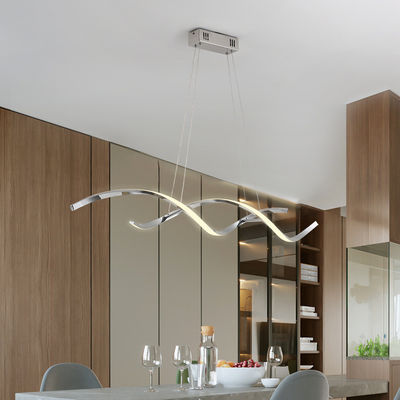 Lumière créative en aluminium personnalisée créatrice artistique chandelier villas appartements hôtels