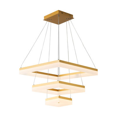 Carré de trois étages, style minimaliste moderne, salle à manger, lustre, personnalité, carré créatif, atmosphère familiale, salon, lumière réglable