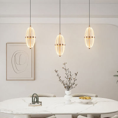 Lampe suspendue créative en aluminium petit soulevée abaissée Créative simple Moderne Tableau de tête de chambre Modèle de concepteur Lampe suspendue de bar de salle à manger