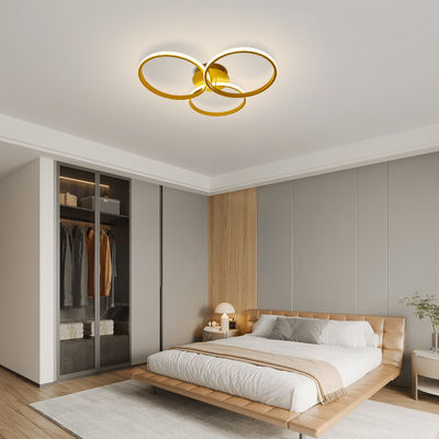 Lampe circulaire lampe de salon nouvelle atmosphère moderne simple de Guangdong lampes Zhongshan chambre à coucher lampe de plafond salon