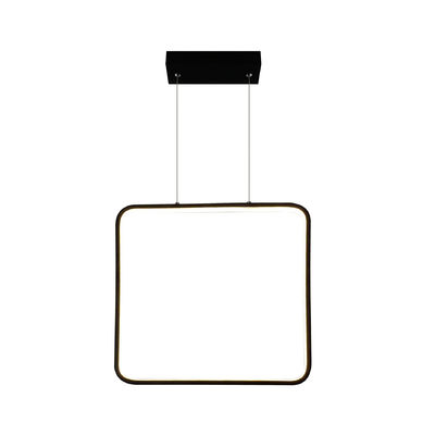 Lumières de pendentif en aluminium LED