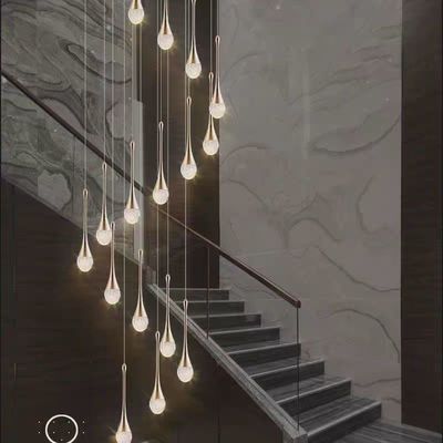 Internet Célébrité Lustre à petite taille Éclairage élégant pour le salon du Penthouse