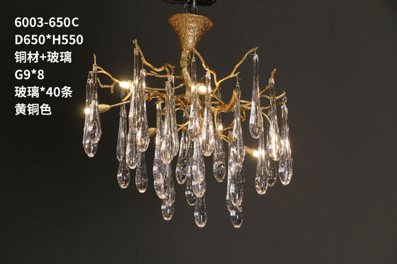 Vente à chaud Éclairage intérieur moderne de luxe Lustre à hauteur réglable Lumières suspendues pour salle à manger Éclairage de plafond