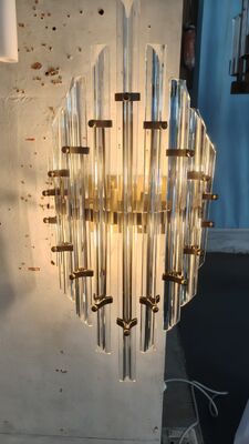 Lustre en ruban de cristal noir et or sur mesure, lumière de décoration de Banquet contrastée européenne moderne
